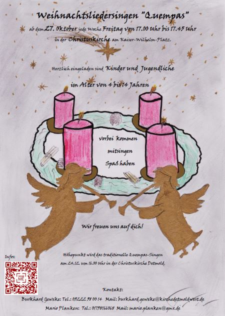 Weihnachtliedersingen Quempas in Detmold 23
